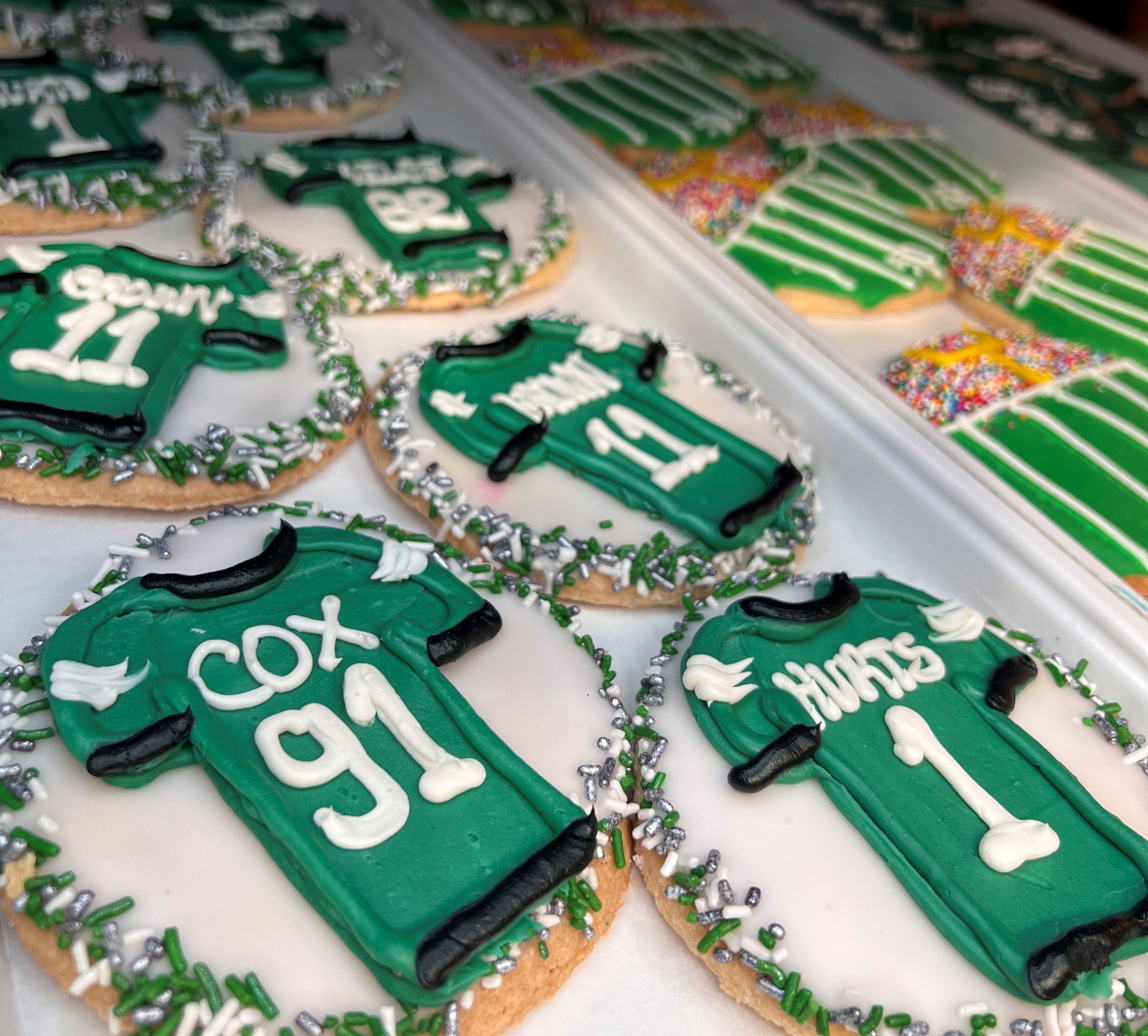 Philadelphia Eagles Cookies 