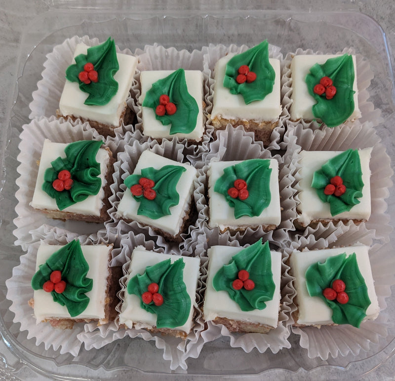 Christmas Petite Fours