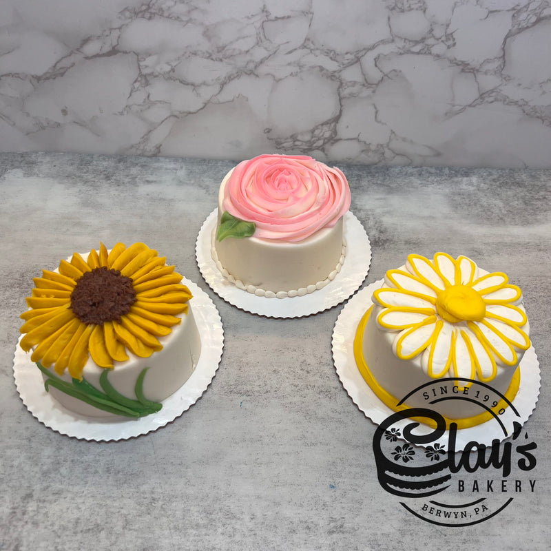 4" Lunchbox Bento Cake (Floral Design)