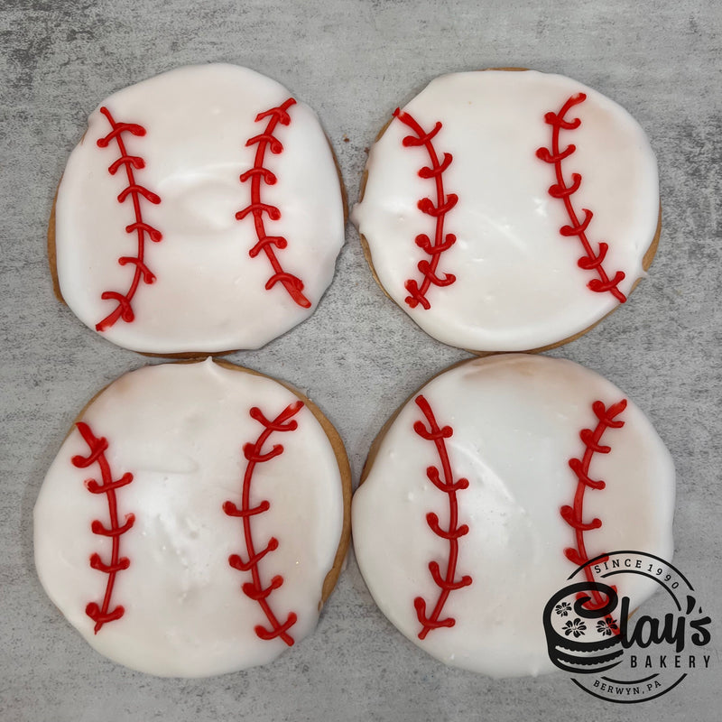 Baseballs - Cookies