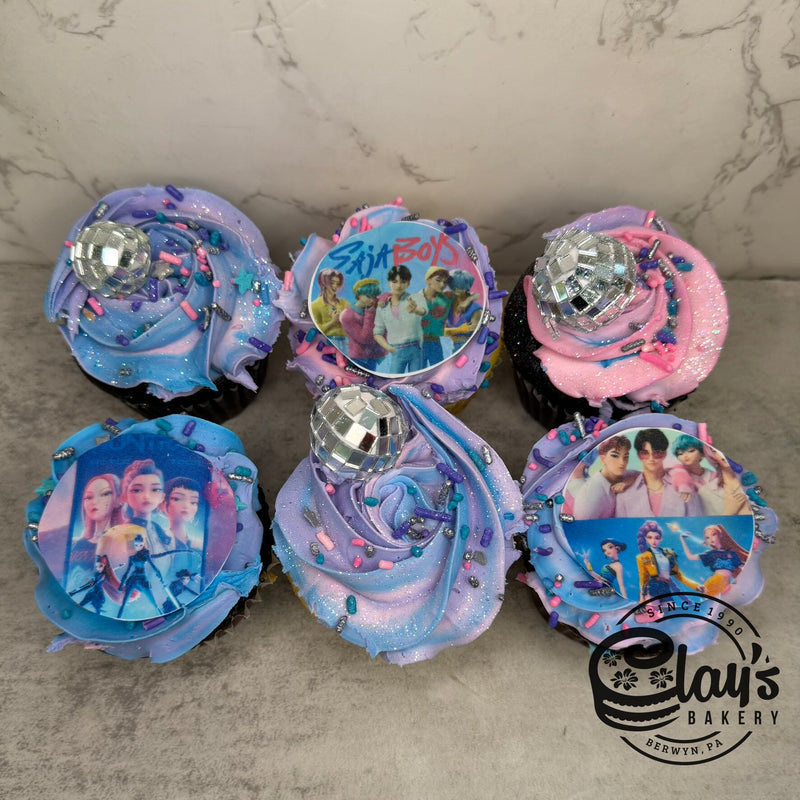 Kpop Demon Hunters Cupcakes