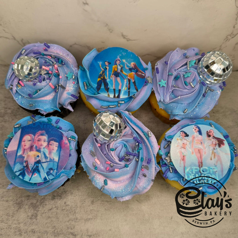 Kpop Demon Hunters Cupcakes