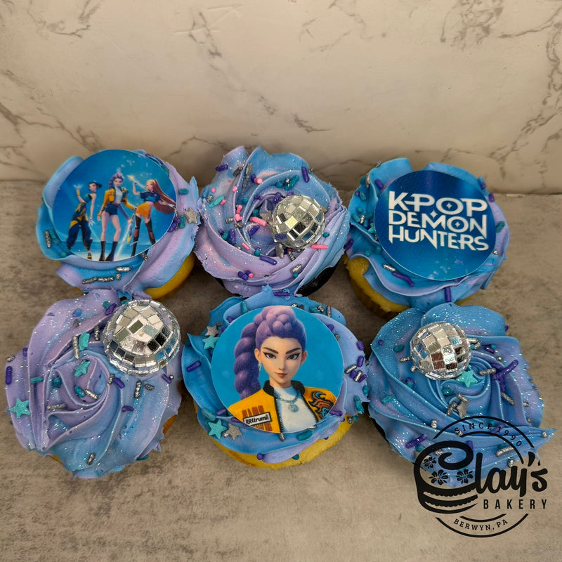 Kpop Demon Hunters Cupcakes