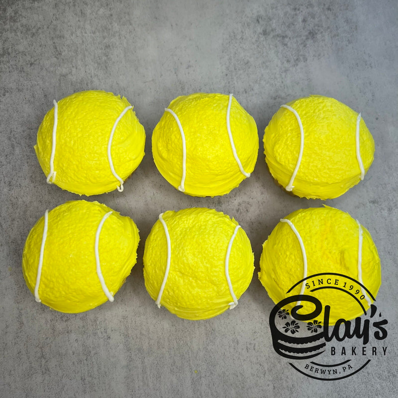 Tennis Ball Cupcakes