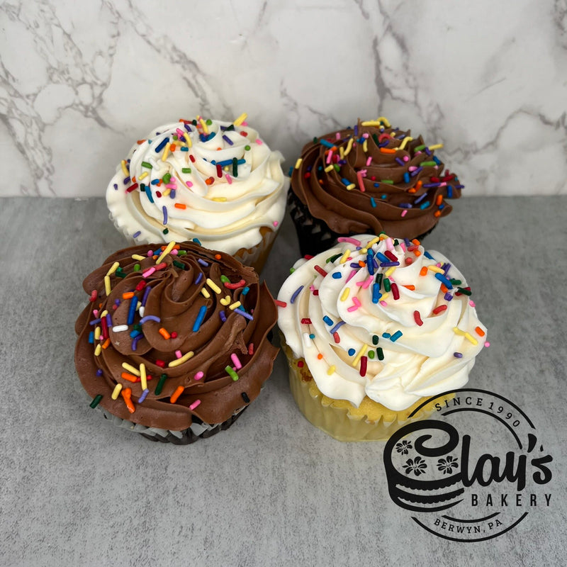 Jumbo Star Tip Cupcakes