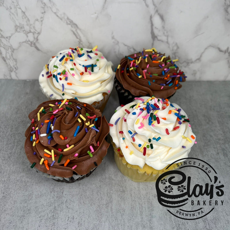 Jumbo Star Tip Cupcakes