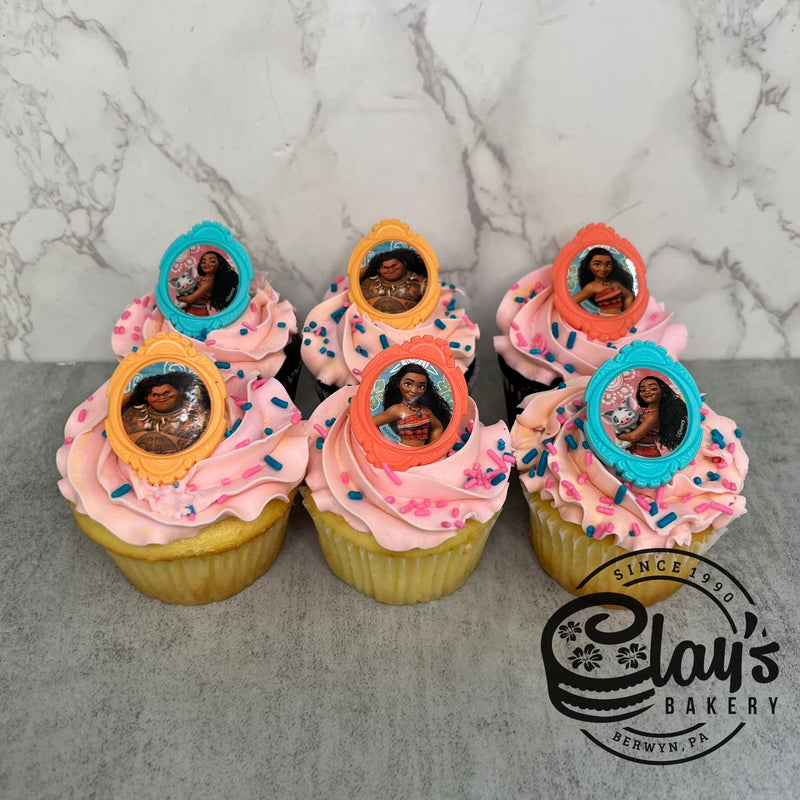 Moana Ring Cupcakes