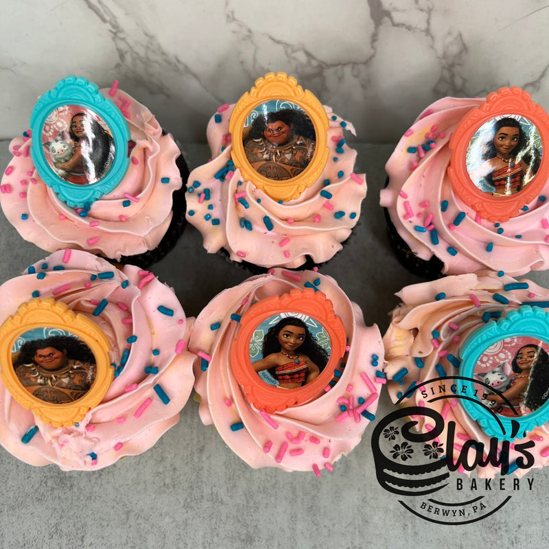 Moana Ring Cupcakes