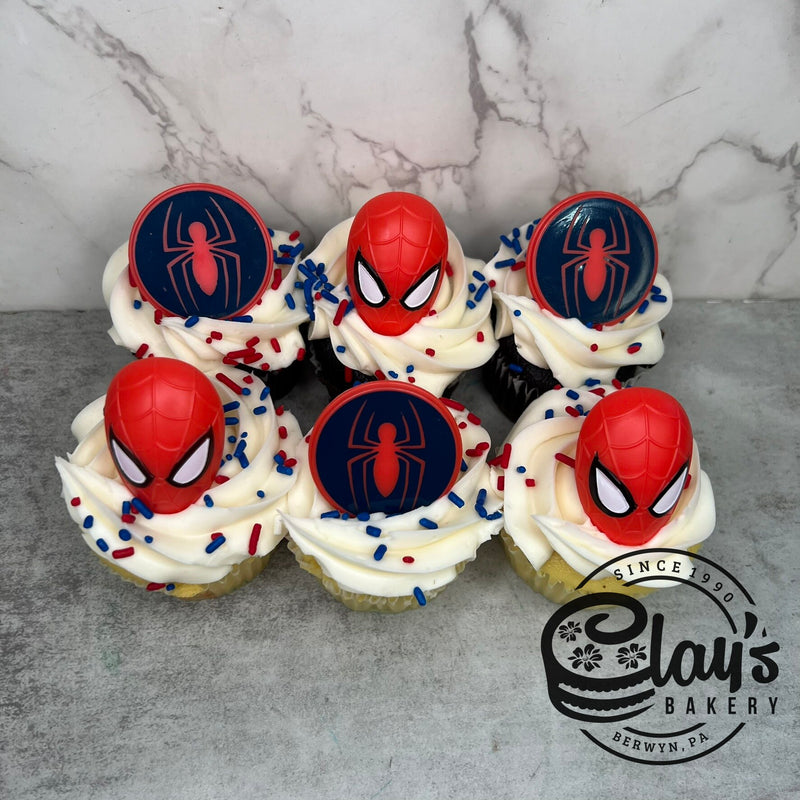 Spiderman Ring Cupcakes