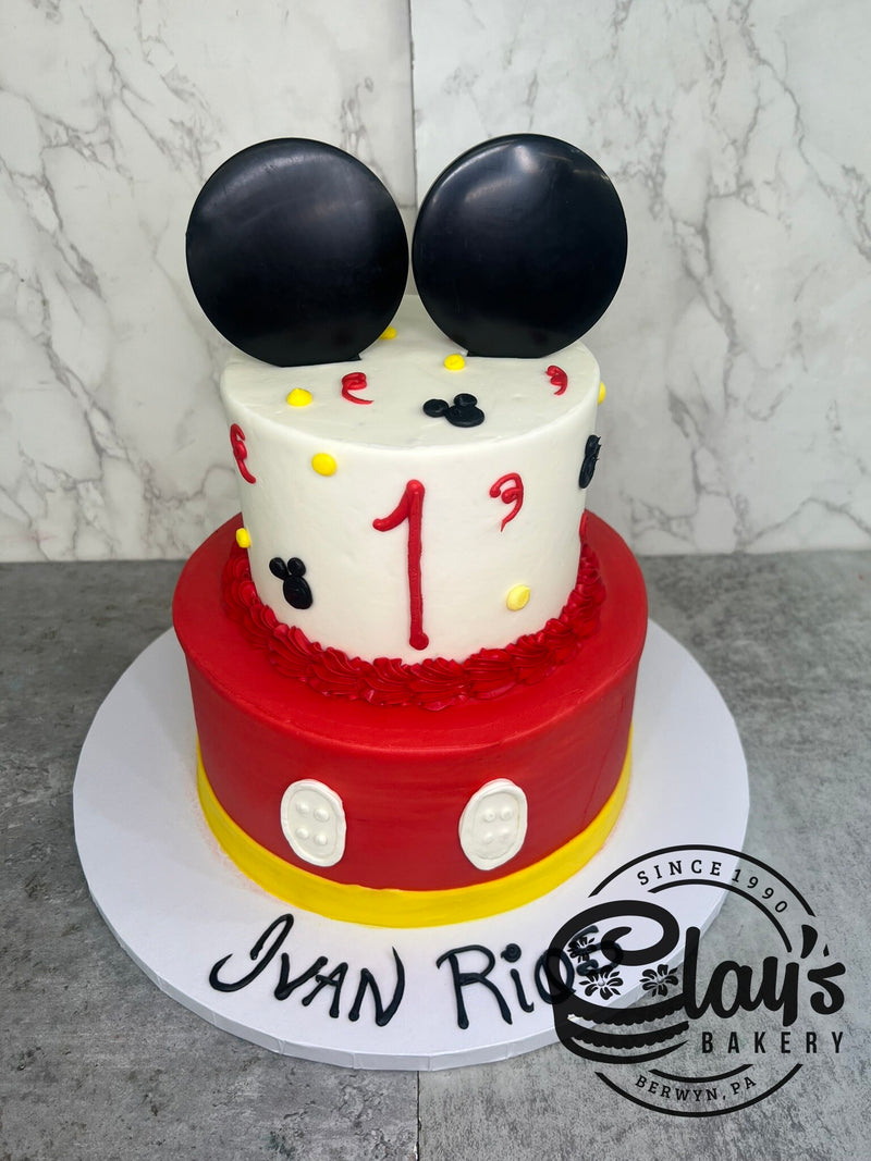 Mickey Mouse Ears Two Tier