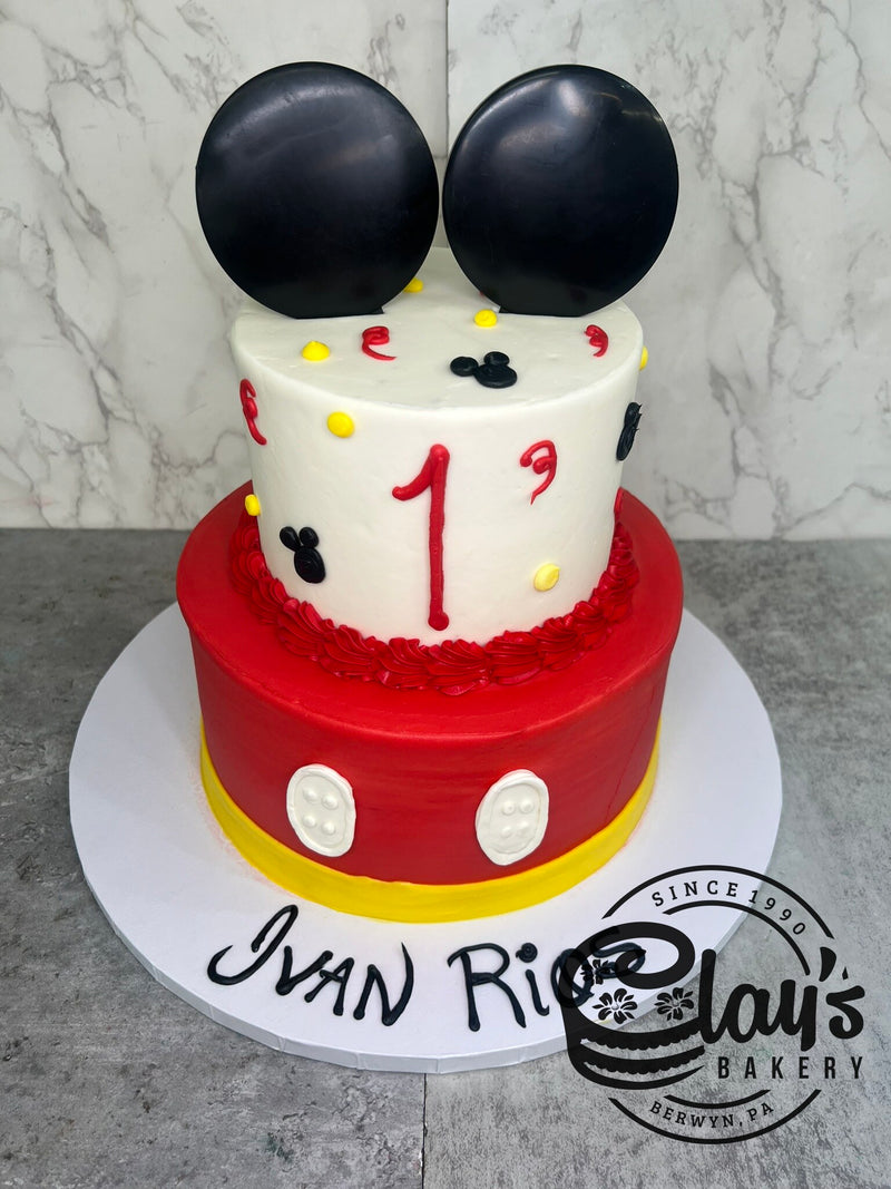 Mickey Mouse Ears Two Tier