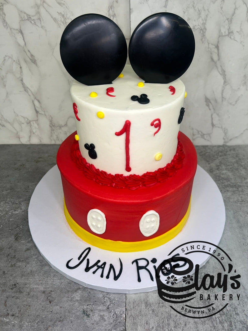 Mickey Mouse Ears Two Tier