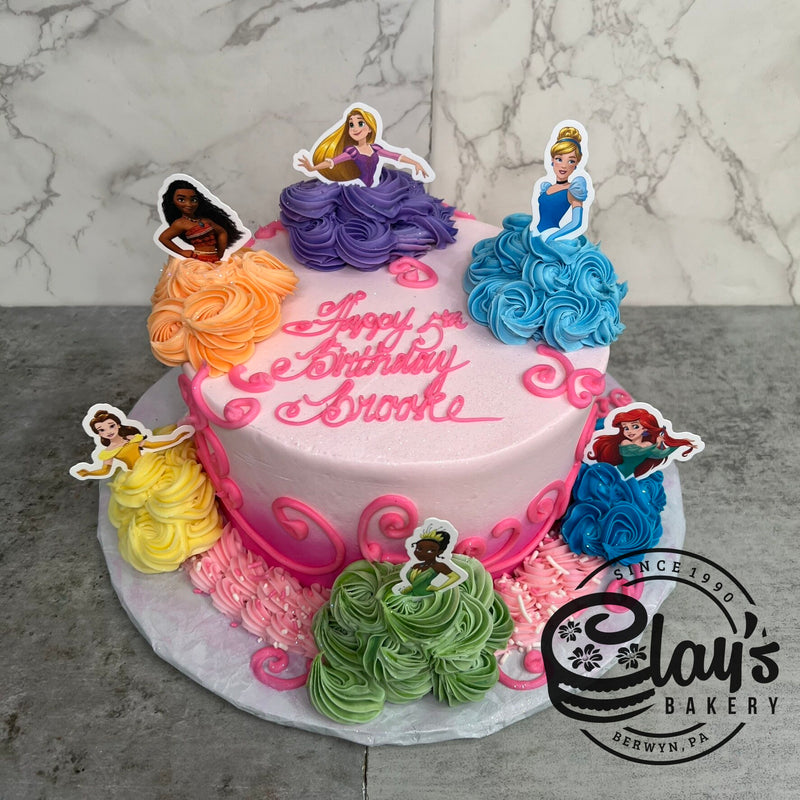 Disney Princesses Buttercream Gown