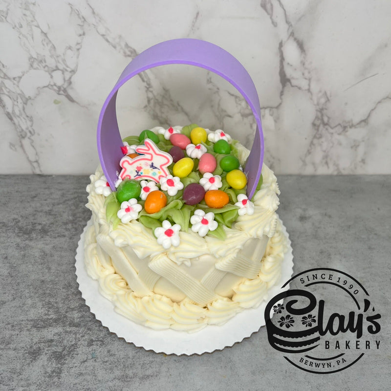 4" Lunchbox Bento Cake (Easter Basket)
