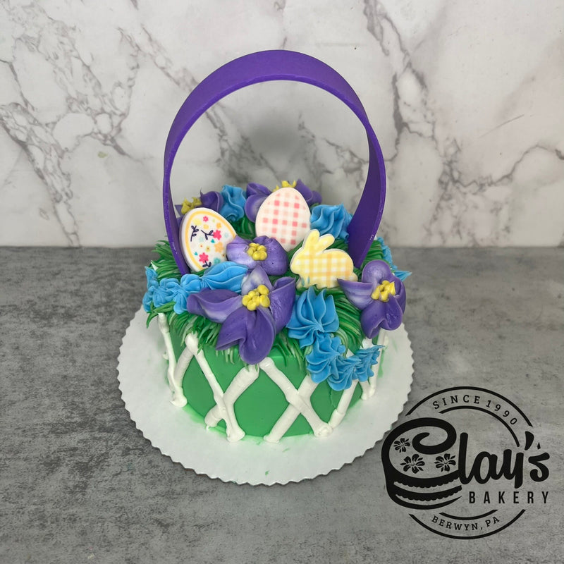 4" Lunchbox Bento Cake (Easter Basket)