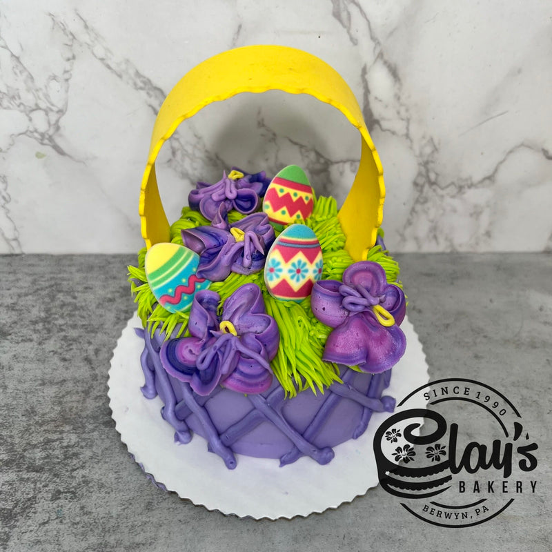 4" Lunchbox Bento Cake (Easter Basket)