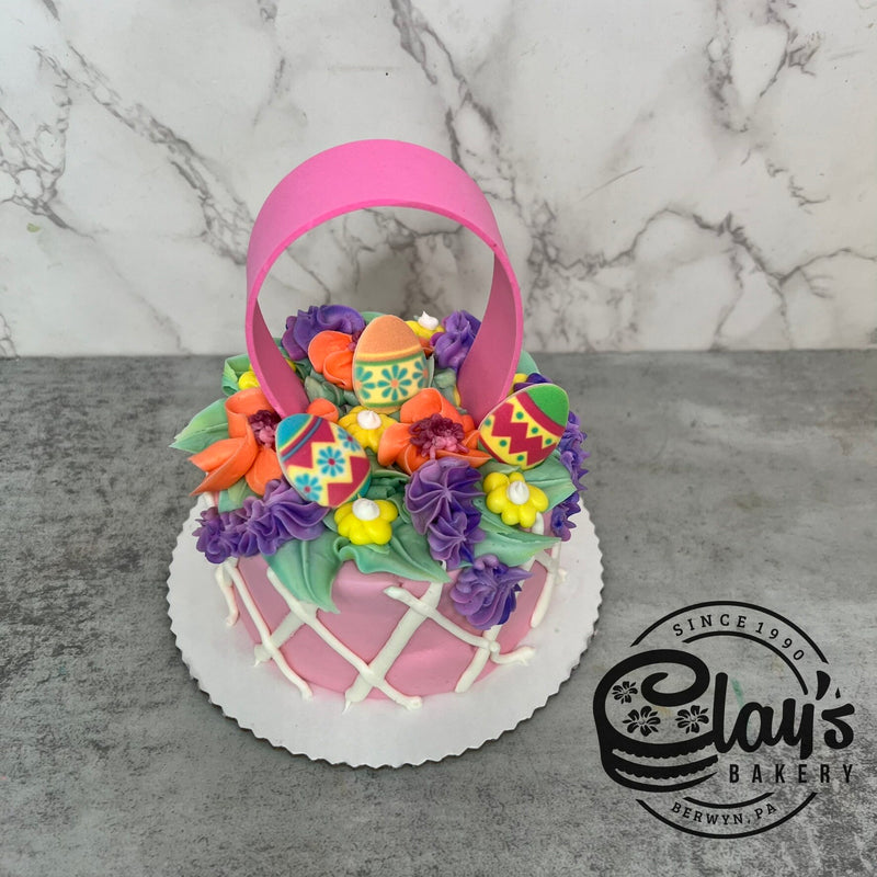 4" Lunchbox Bento Cake (Easter Basket)