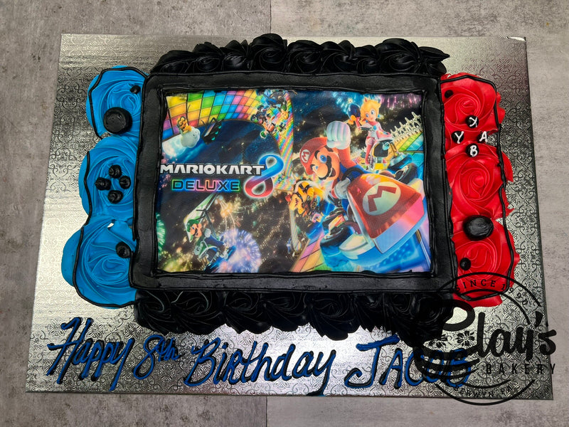 Nintendo Switch Cupcake Cake (22 Cupcakes)