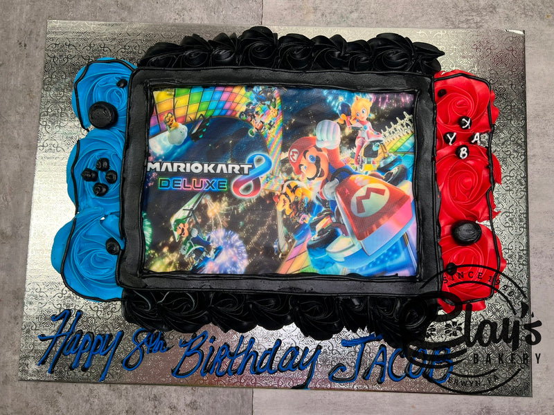 Nintendo Switch Cupcake Cake (22 Cupcakes)
