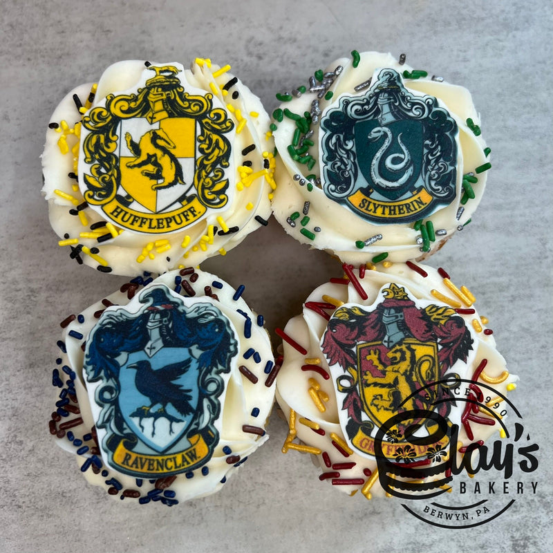 Harry Potter House Image Cupcakes