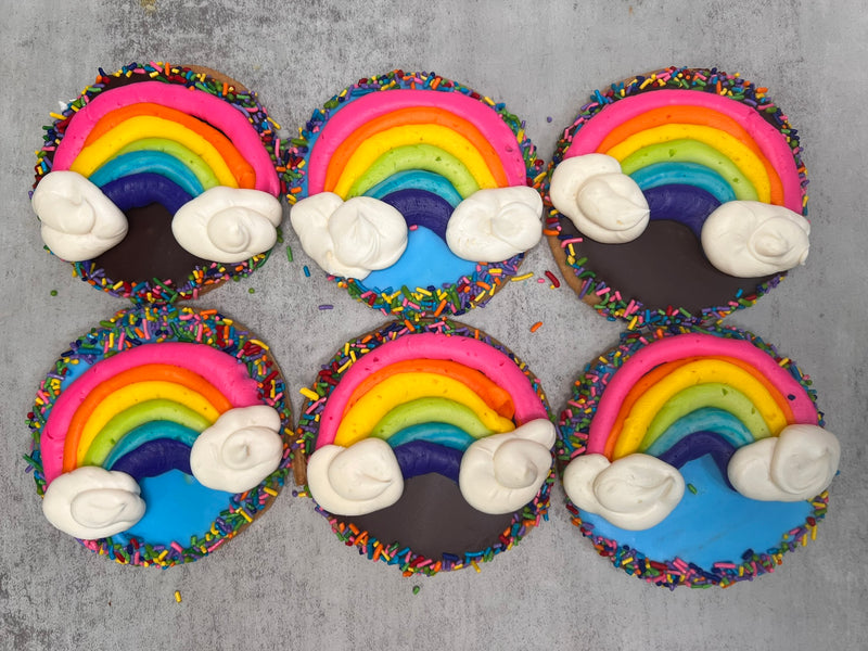 Rainbow Cookies (Buttercream)