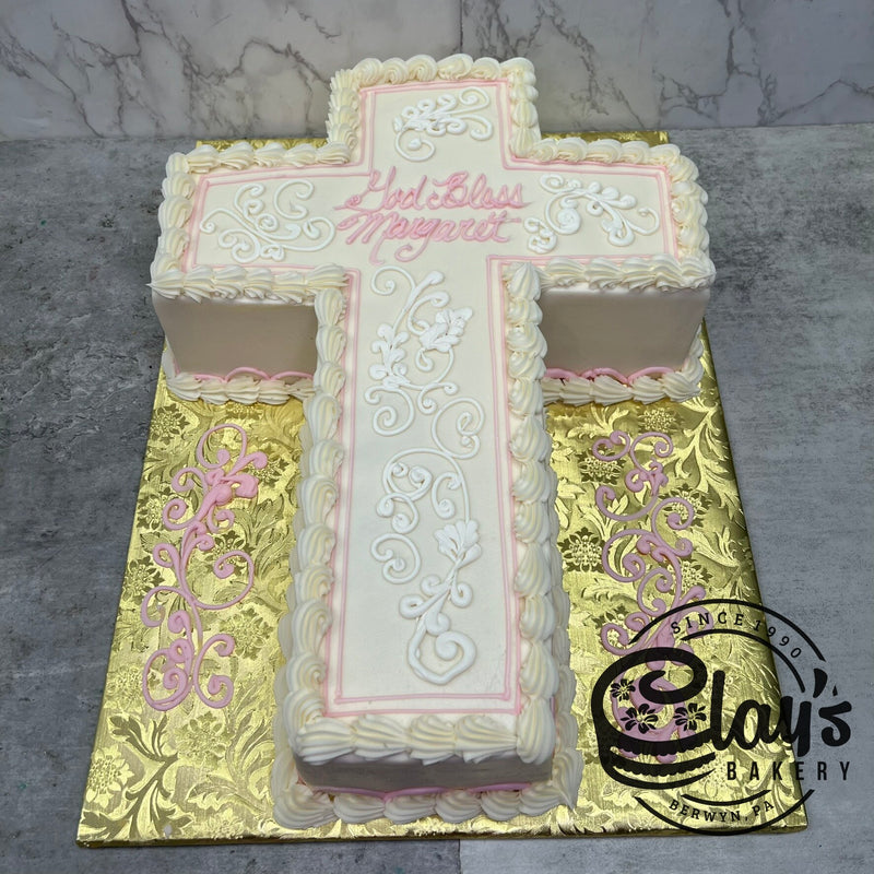 Shape of Cross - Classic Scroll