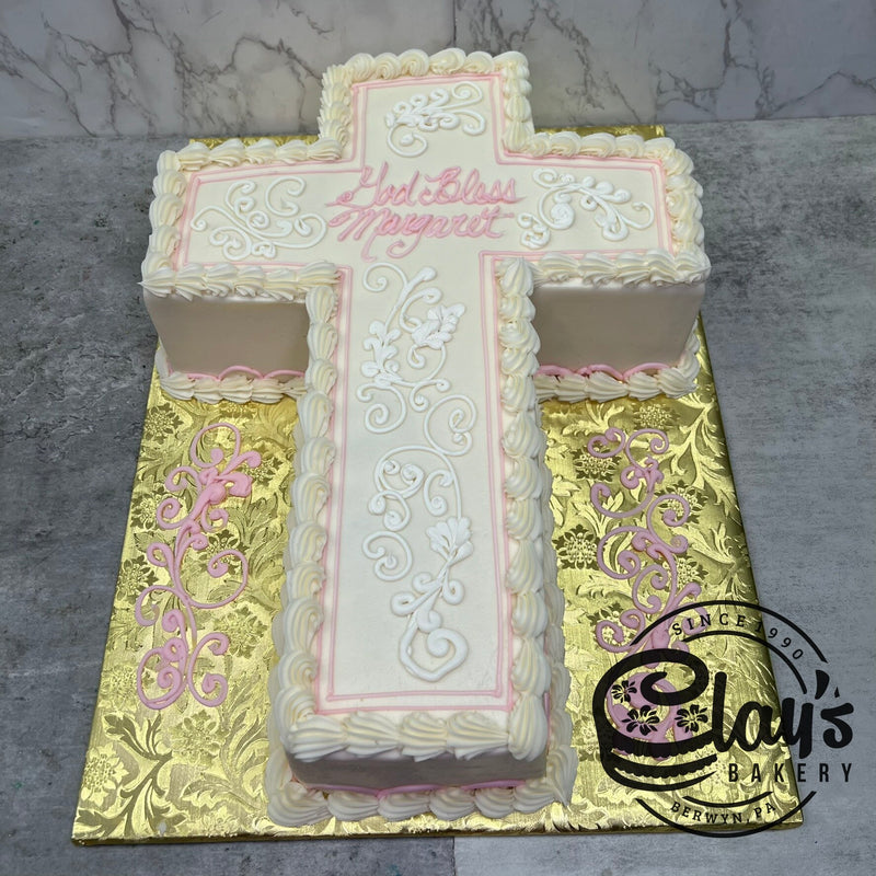 Shape of Cross - Classic Scroll