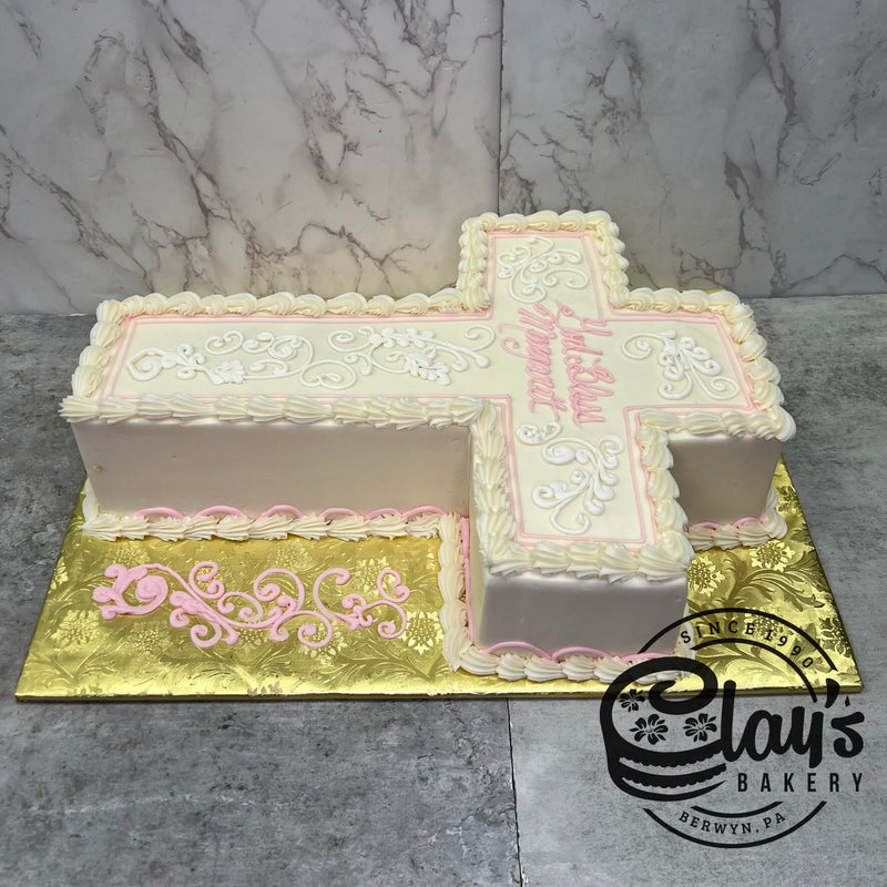 Shape of Cross - Classic Scroll
