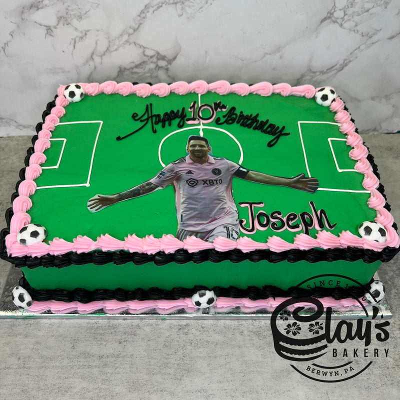 Soccer Player on the Field