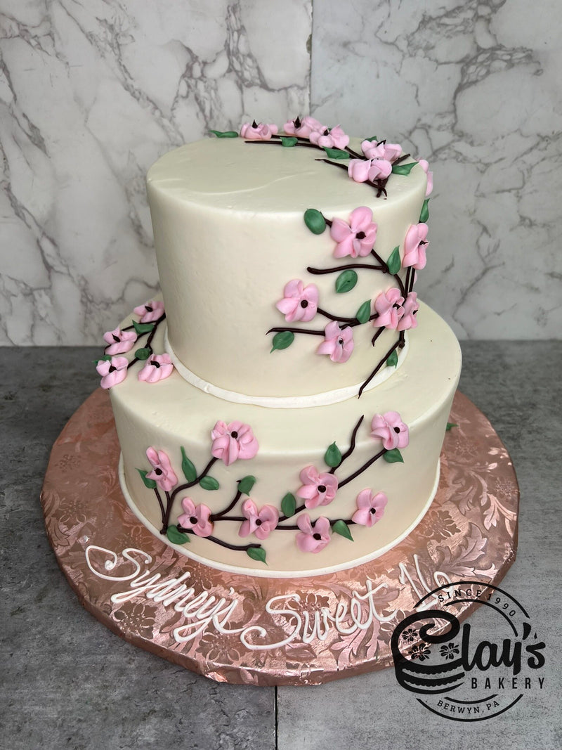 Cherry Blossoms (Two Tier)