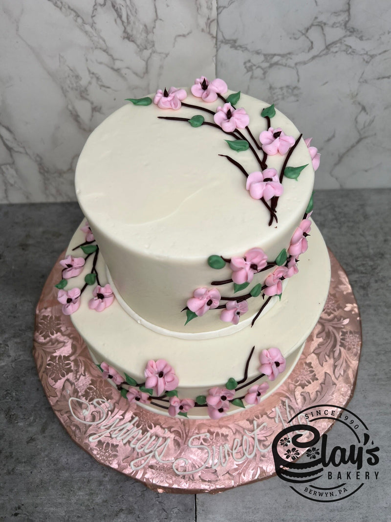 Cherry Blossoms (Two Tier)
