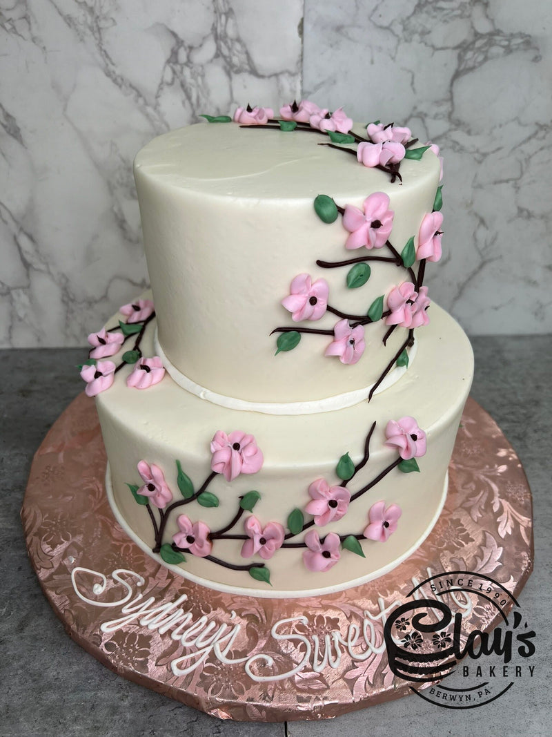 Cherry Blossoms (Two Tier)