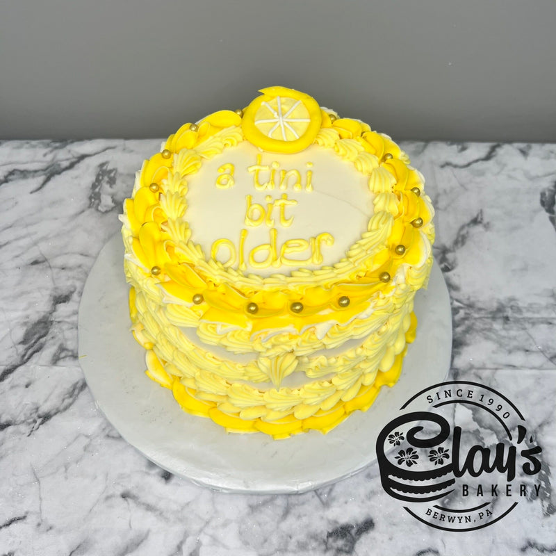 Lemon Vintage Cake