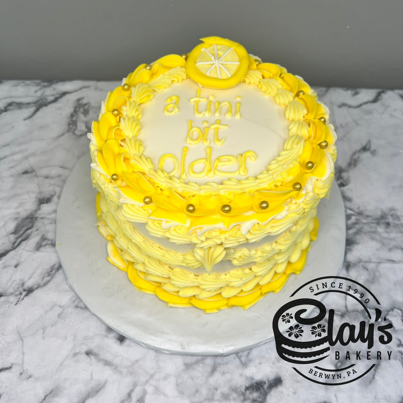Lemon Vintage Cake