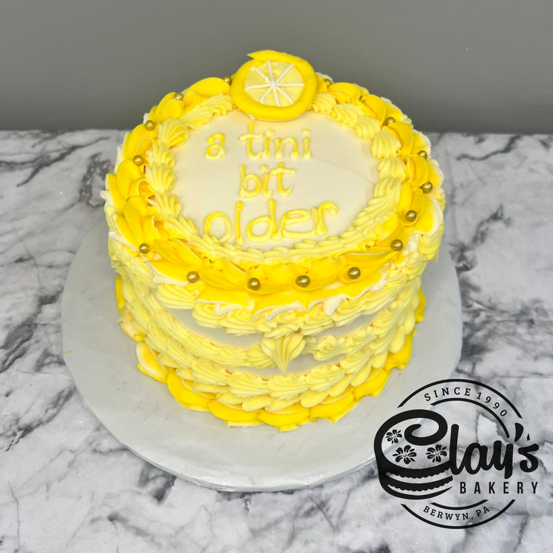 Lemon Vintage Cake