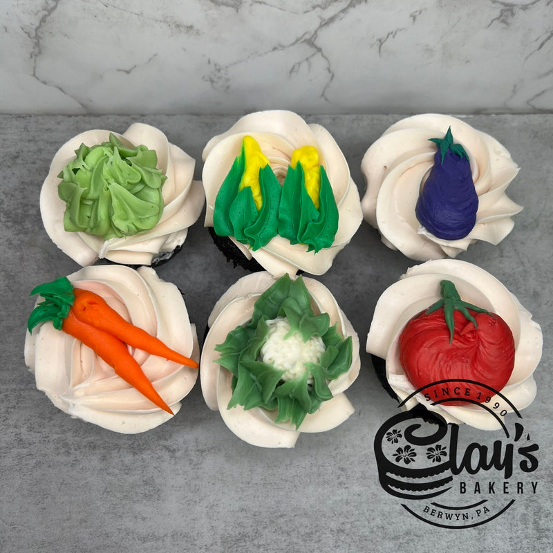 Locally Grown - Veggie Cupcakes
