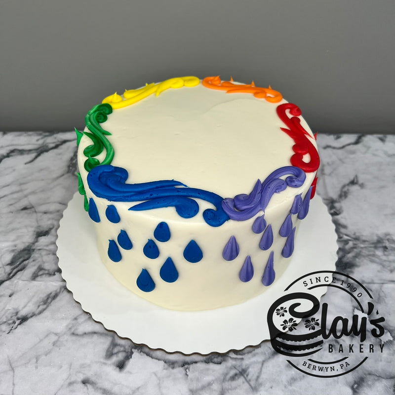 Rainbow Raindrops