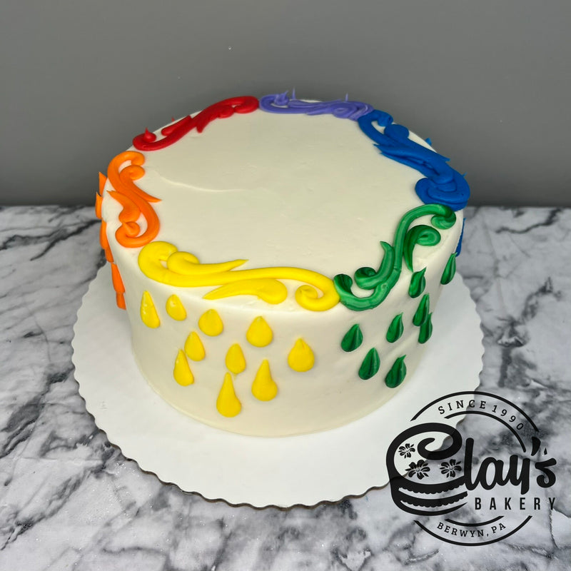 Rainbow Raindrops