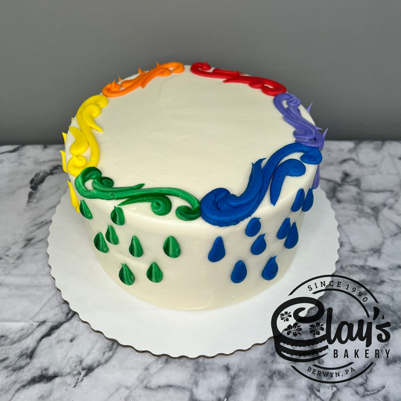 Rainbow Raindrops