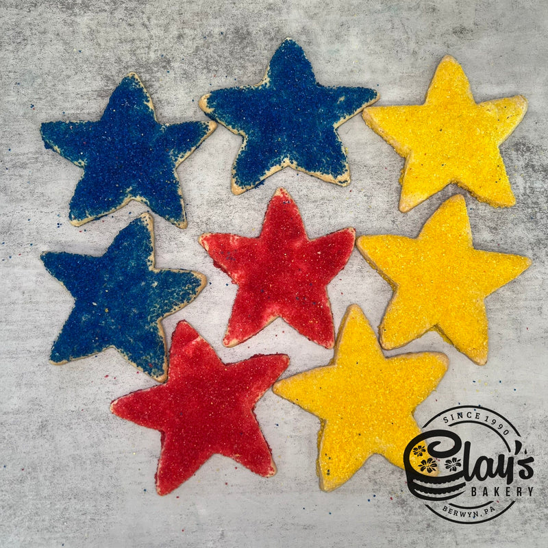 Star Sugar Cookies (5")