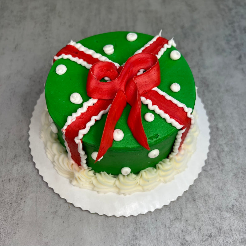 4" Lunchbox Bento Cake (Christmas)