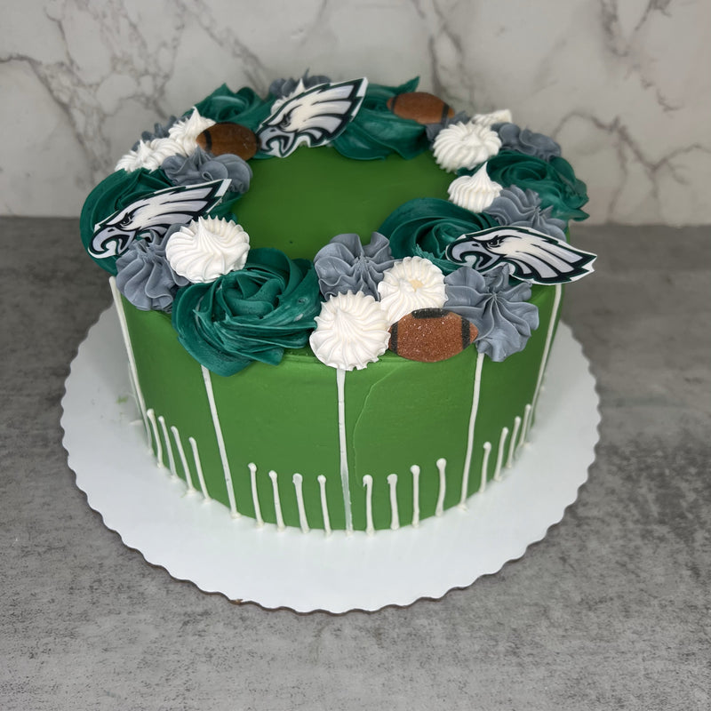 Birds Yardline and Rosettes