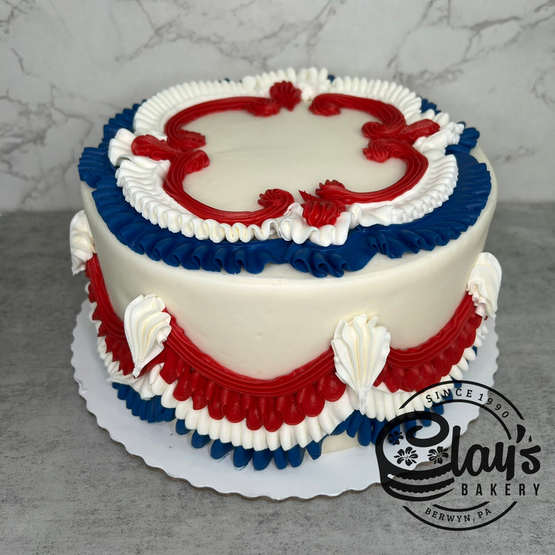 Vintage Patriotic Ruffles
