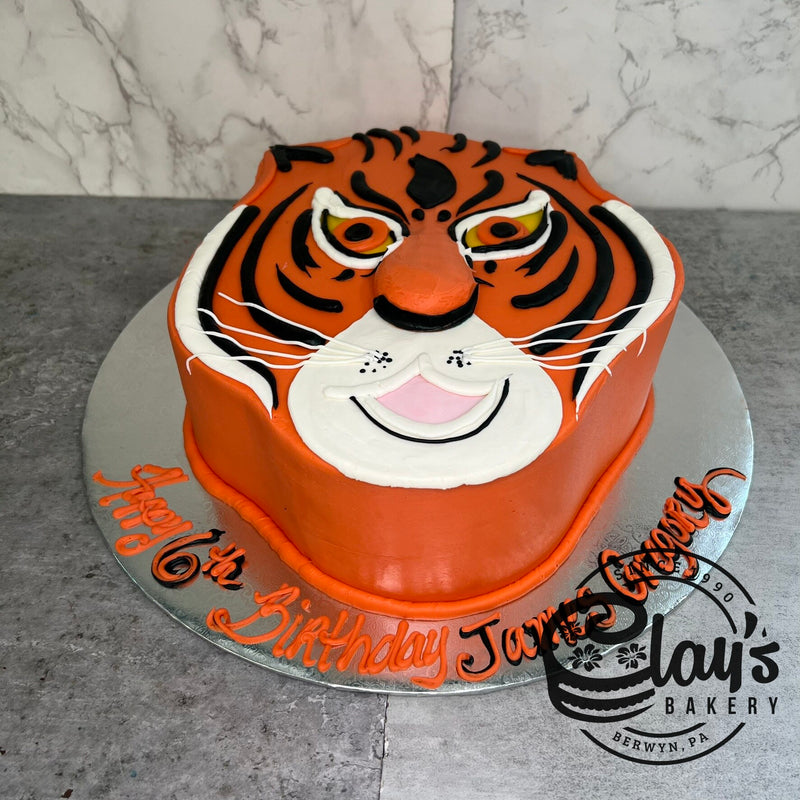 Tiger Face - Shaped Cake