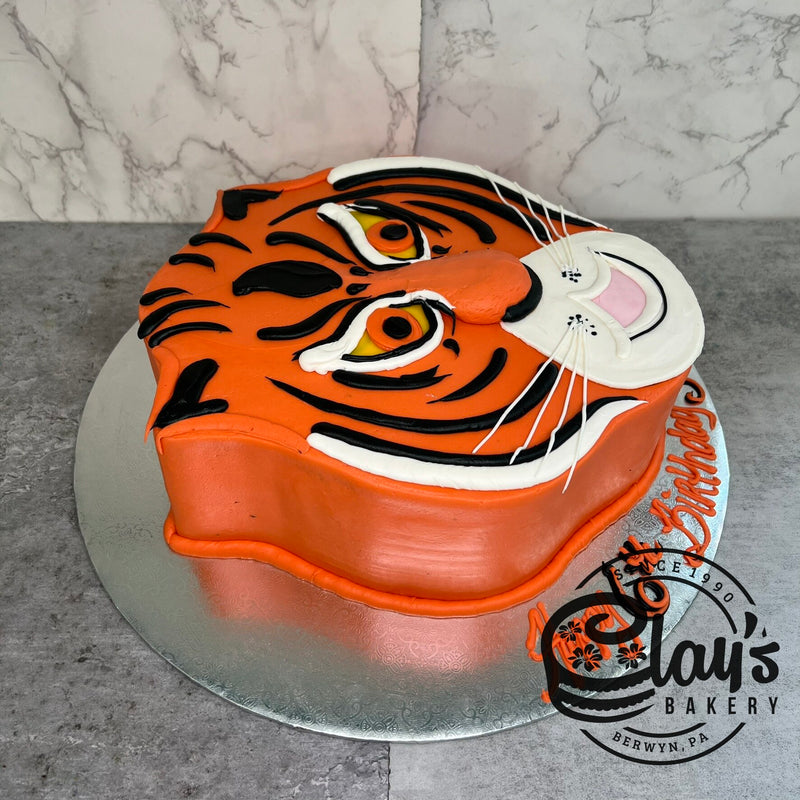Tiger Face - Shaped Cake
