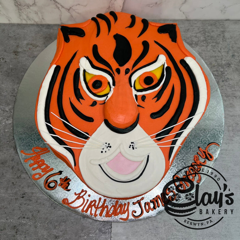 Tiger Face - Shaped Cake