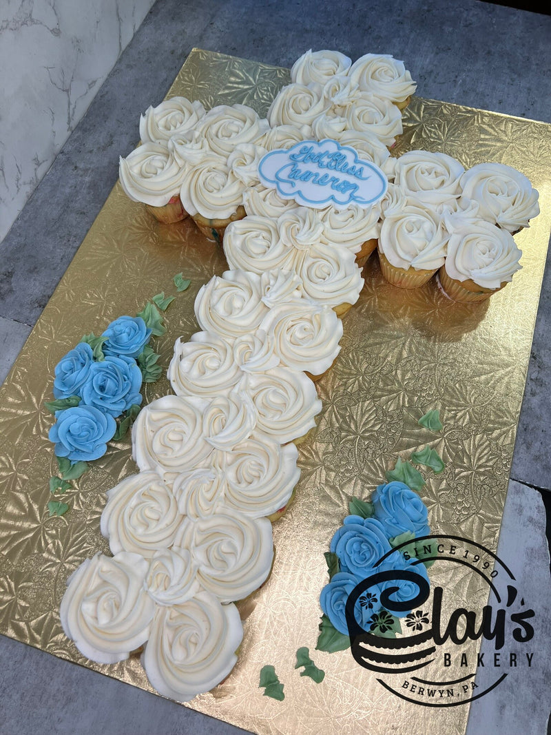 Cross Cupcake Shape (28 Cupcakes)