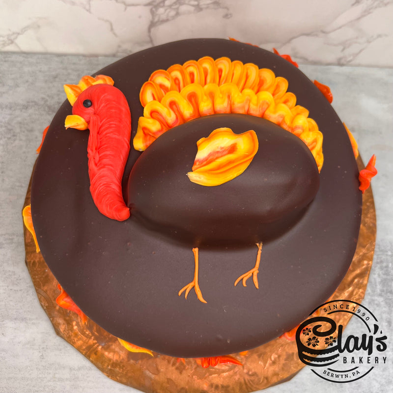 Chocolate Dipped 3D Turkey