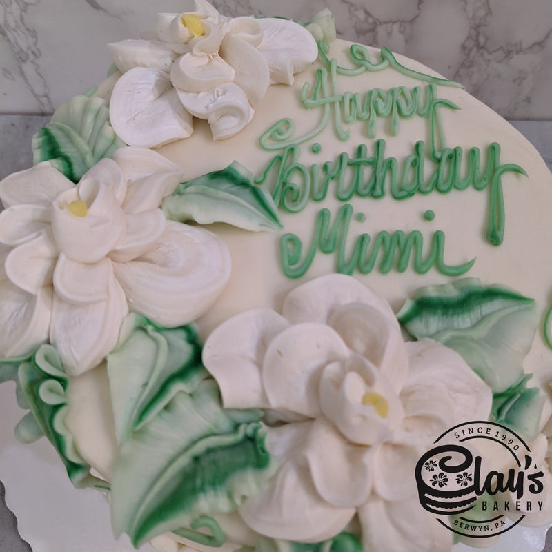 Cream and White Flowers