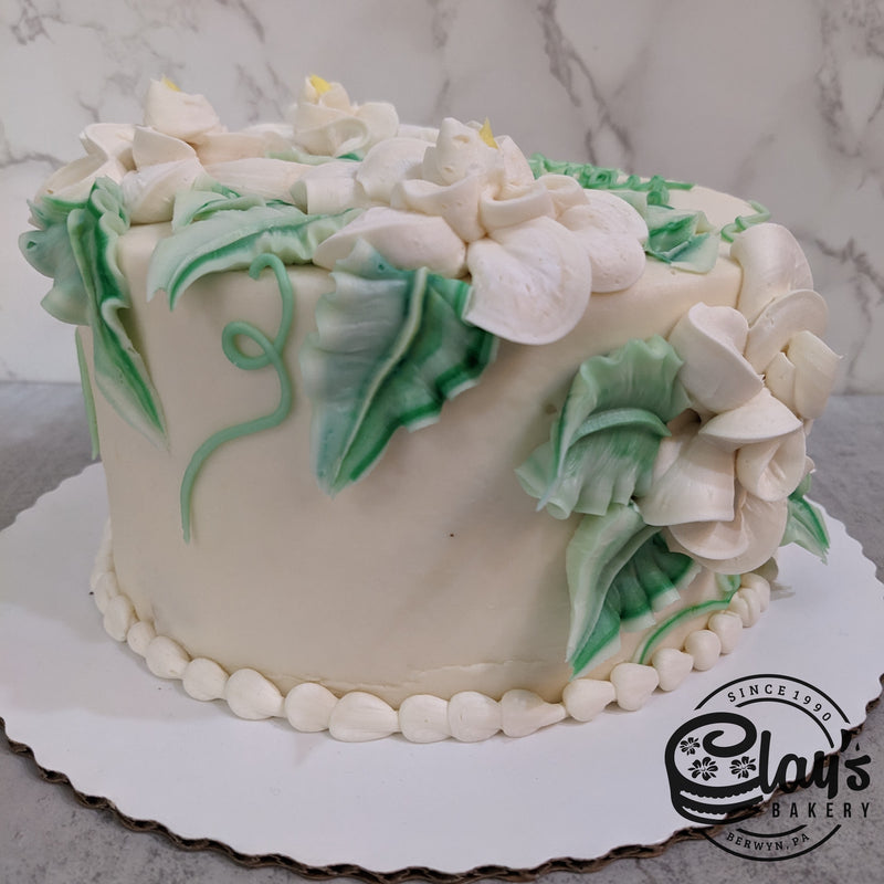 Cream and White Flowers